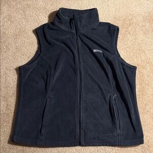 Columbia Dark Navy Fleece Vest